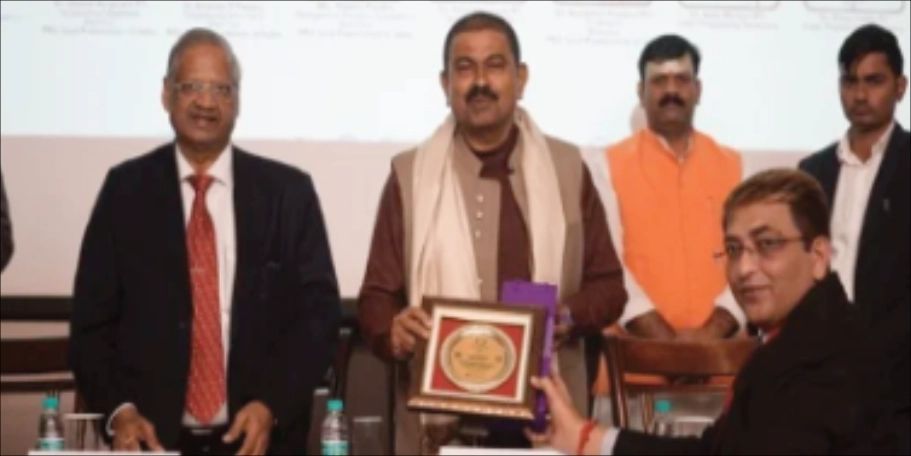 Felicitation at a national physiotherapy conference